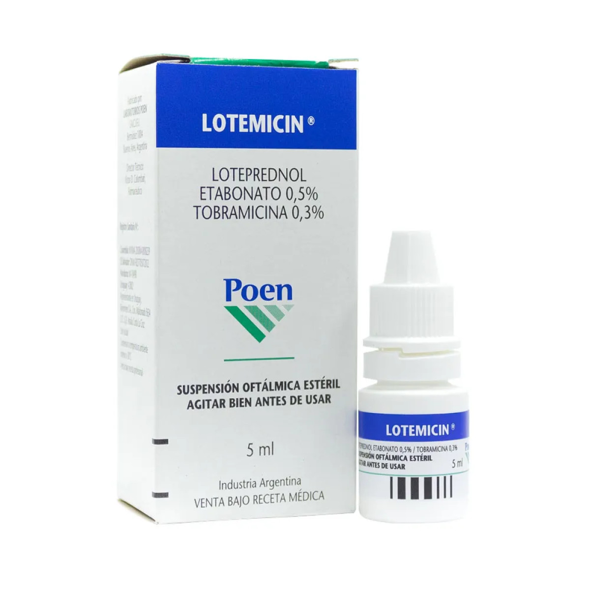 LOTEMICIN GTS OFTAL X 5 ML