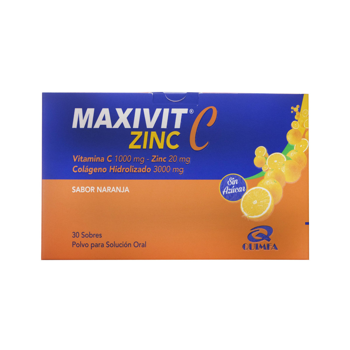 MAXIVIT C 1000 MG X 30 SOBRE