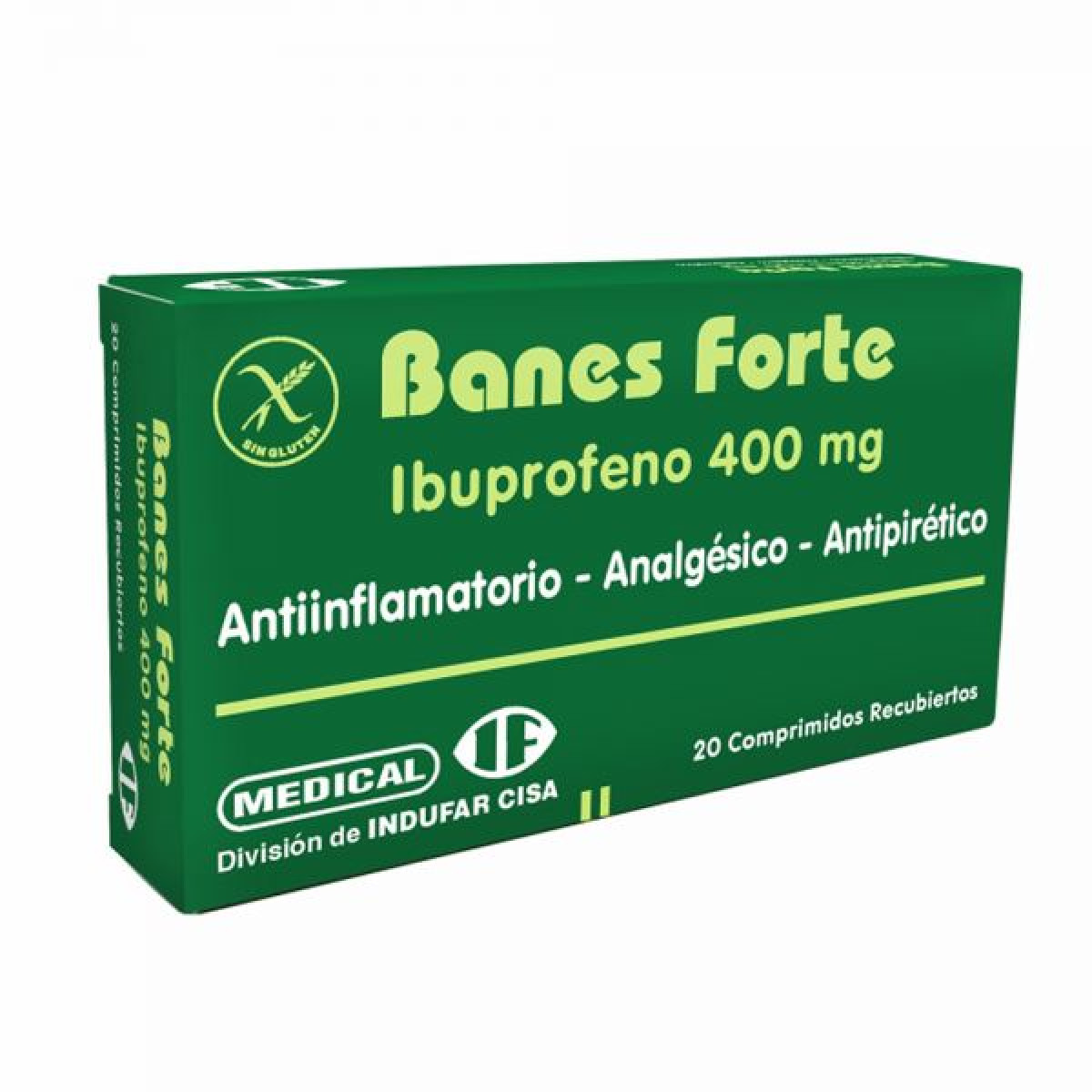 BANES FORTE X 20 COMP RECUB