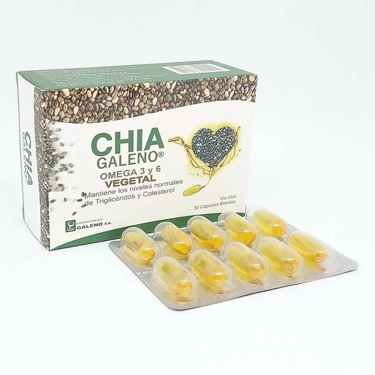 CHIA GALENO X 30 CAPSULAS