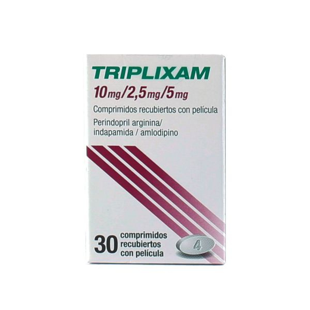 TRIPLIXAM 10/2.5/5MG X 30 COMP RECU