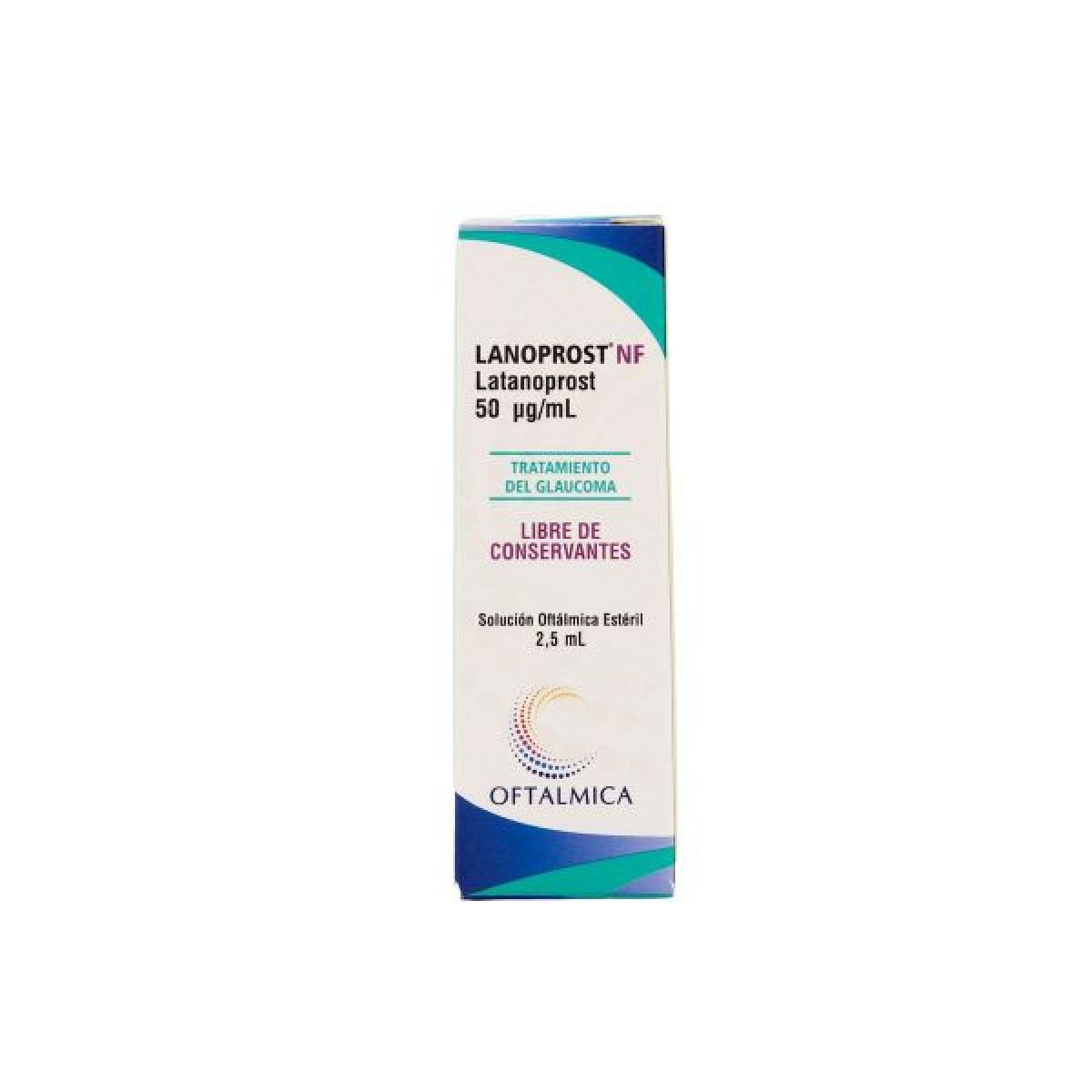 LANOPROST NF GTS OFTAL X 2,5 ML