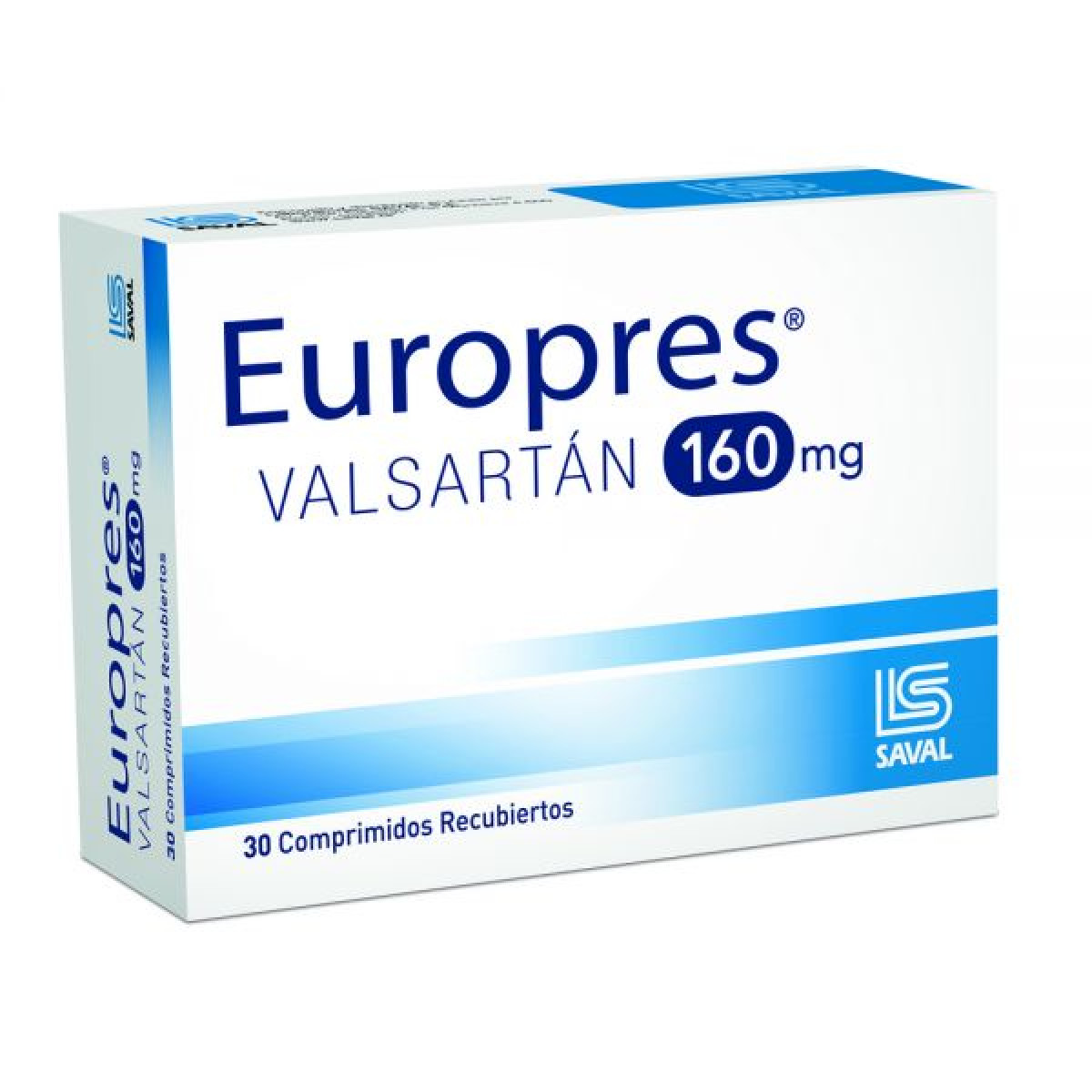 EUROPRES 160 MG X 30 COMP RECUB