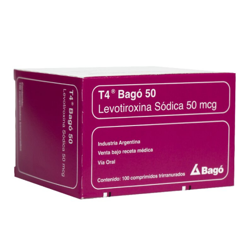 T4 BAGO 50 MG X 100 COMP