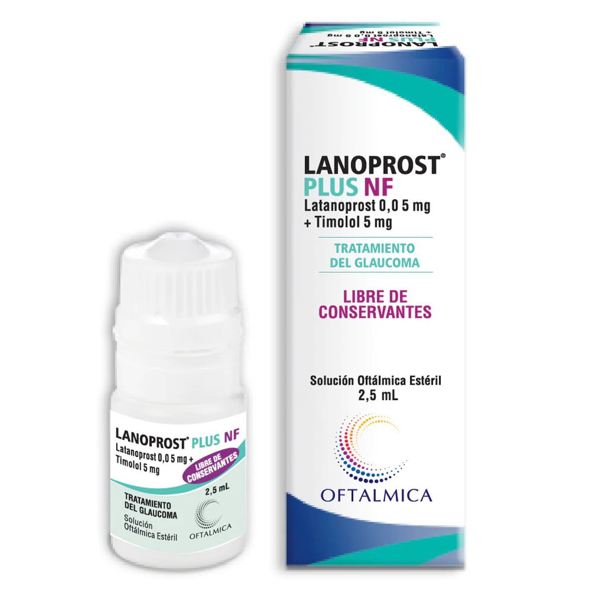 LANOPROST PLUS NF GTS OFTAL 2,5M