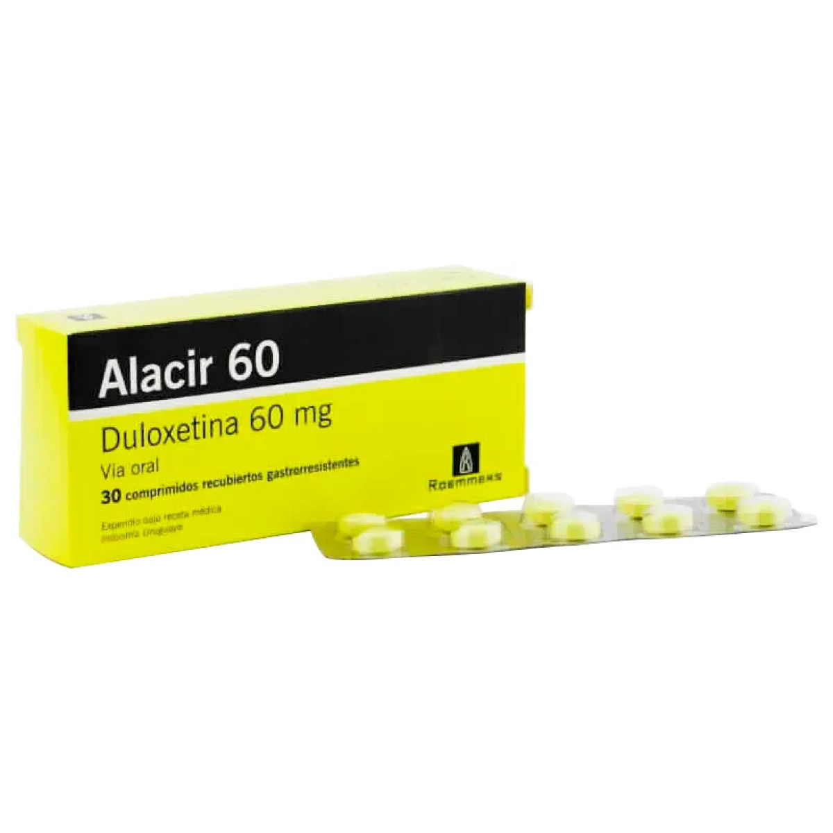 ALACIR 60 MG X 30 COMP