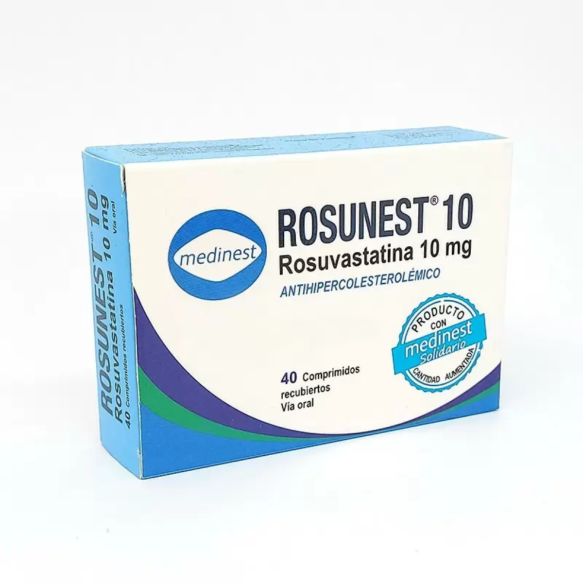 ROSUNEST 10 MG X 40 COMP