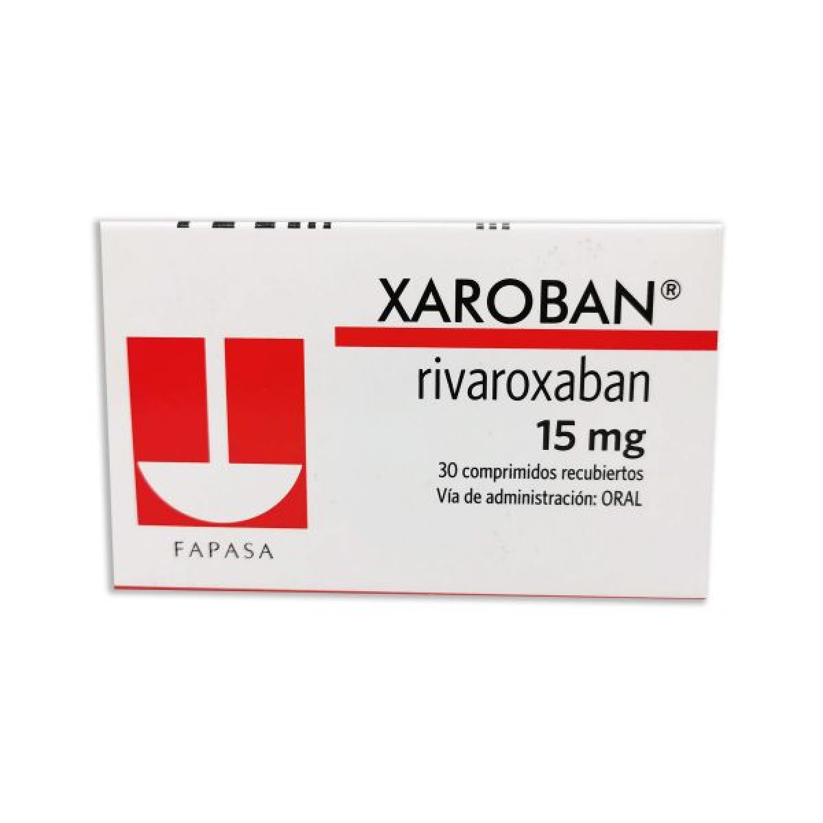 XAROBAN 15 MG X 30 COMP RECUB