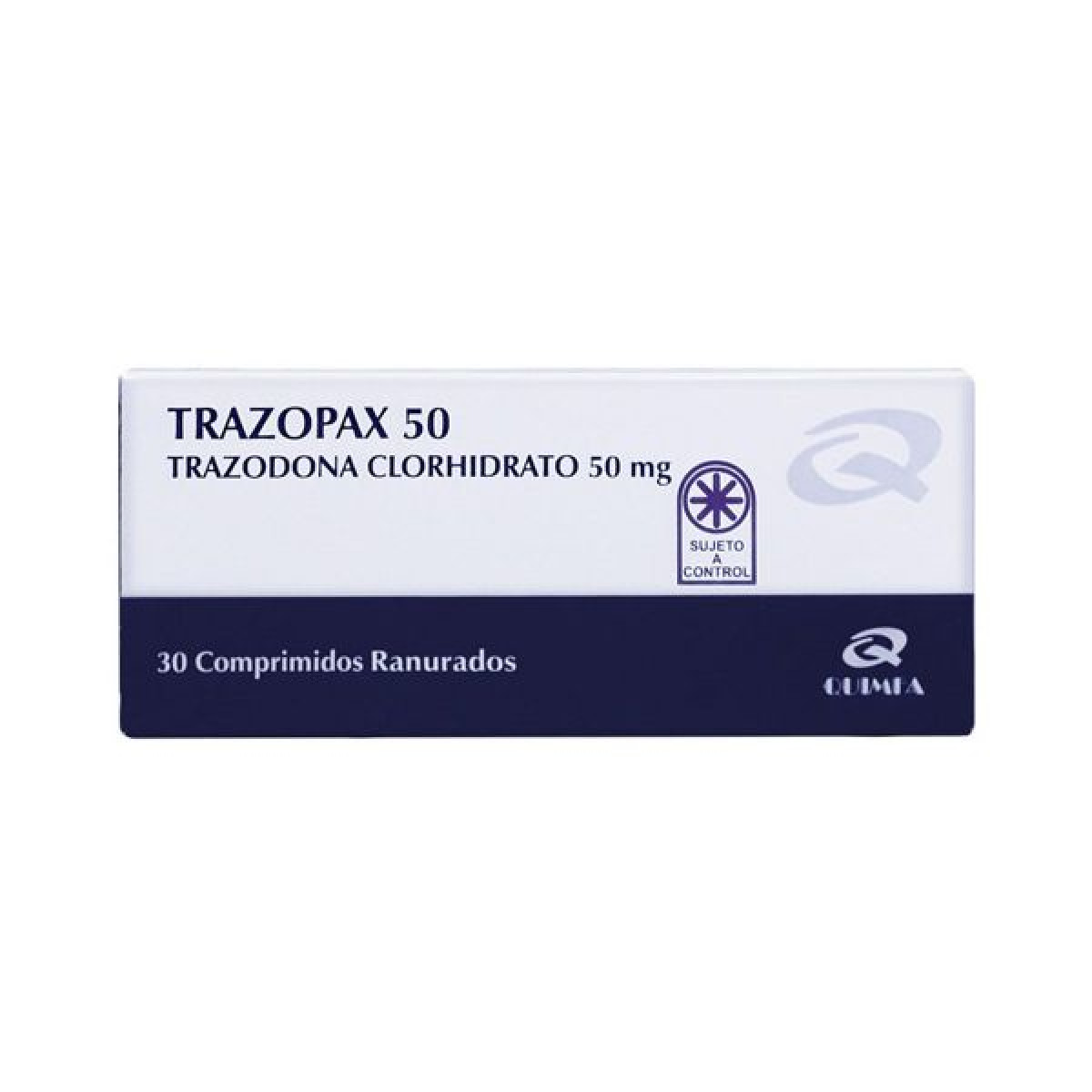 TRAZOPAX 50 MG X 30 COMP RECUB +++