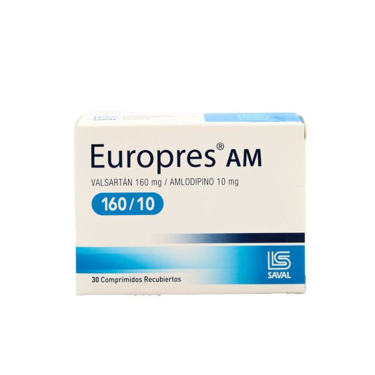 EUROPRES AM 160/10 MG X 30 COMP