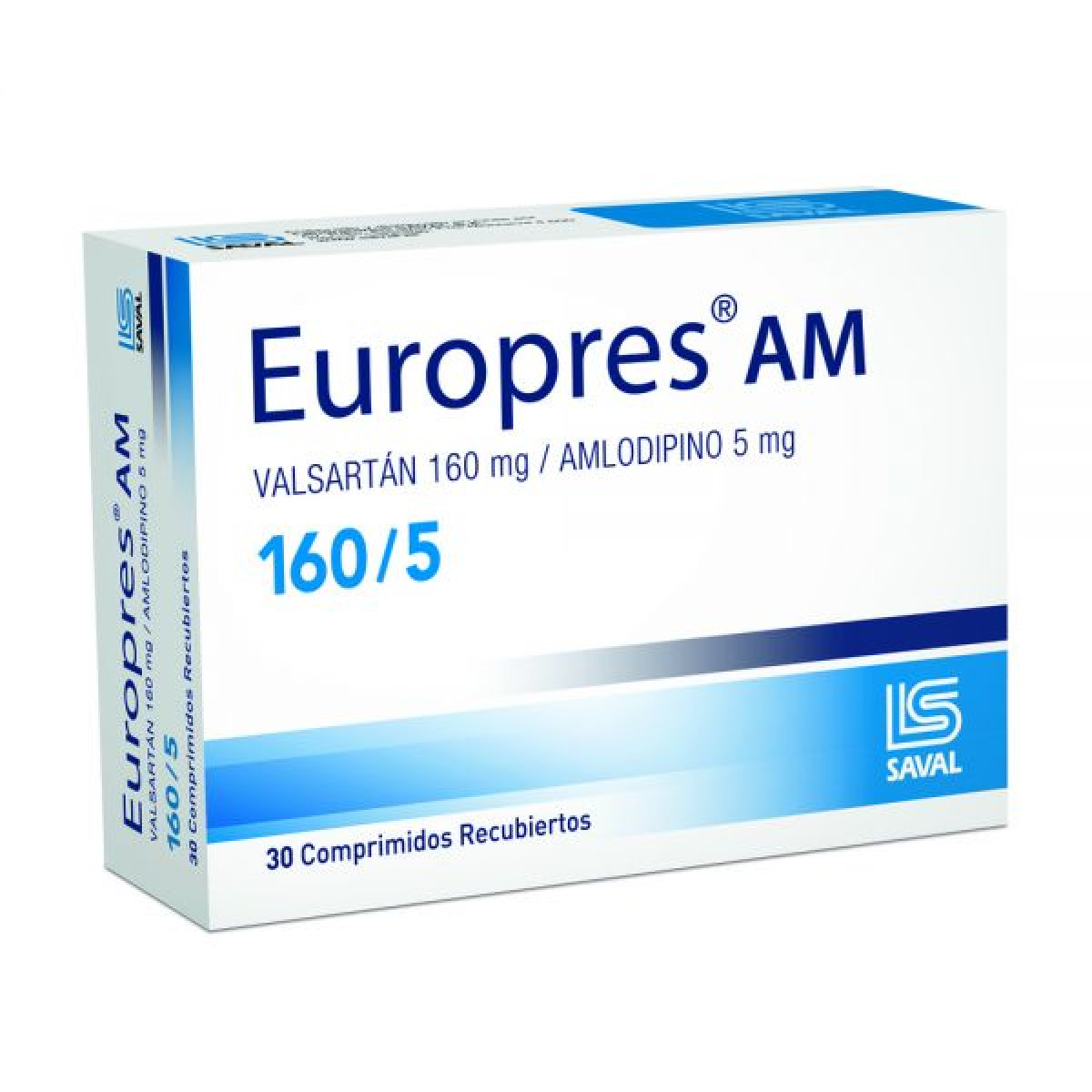 EUROPRES AM 160/5 MG X 30 COMP