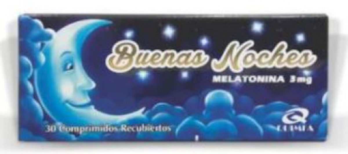 BUENAS NOCHES 3 MG X 30 COMP RECUB
