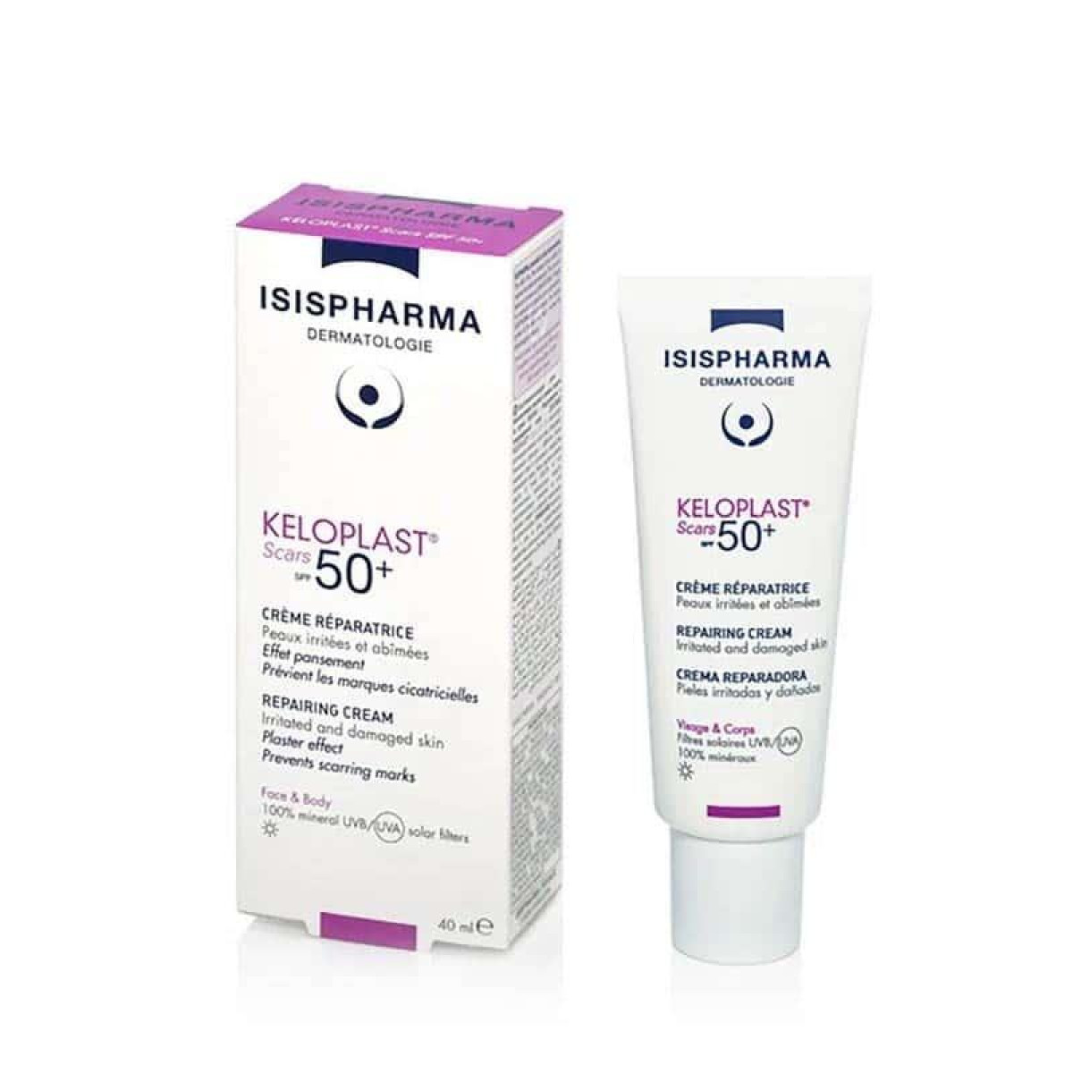 KELOPLAST SCARS FPS50 CR REP 40 ML
