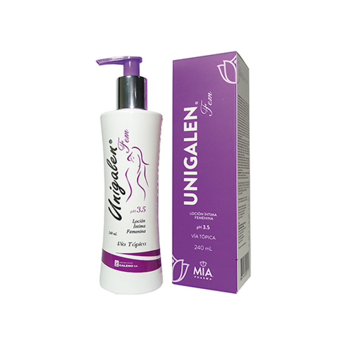 UNIGALEN FEM LOC INTIMO X 240 ML