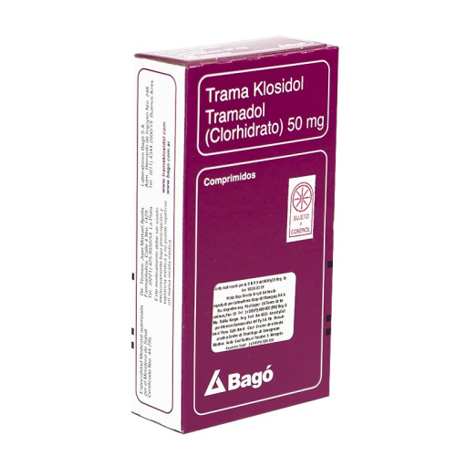 TRAMA KLOSIDOL 50 MG X 20 COMP +++