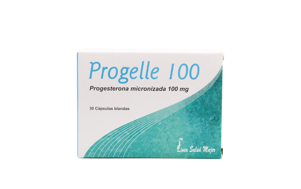PROGELLE 100 MG X 30 CAPS BLAN
