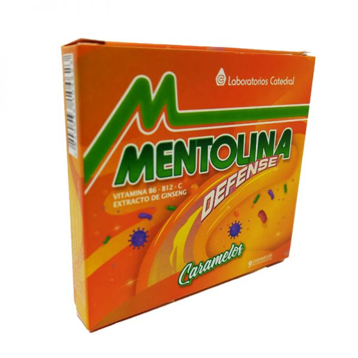 MENTOLINA CARAMELO DEFENSE X 9