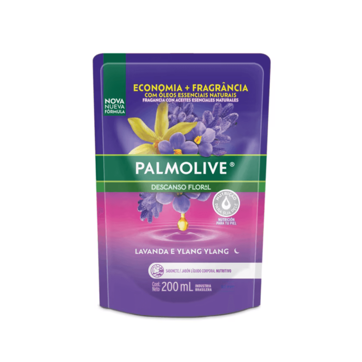 PALMOLIVE JABON LIQ 200 ML DESC FLO