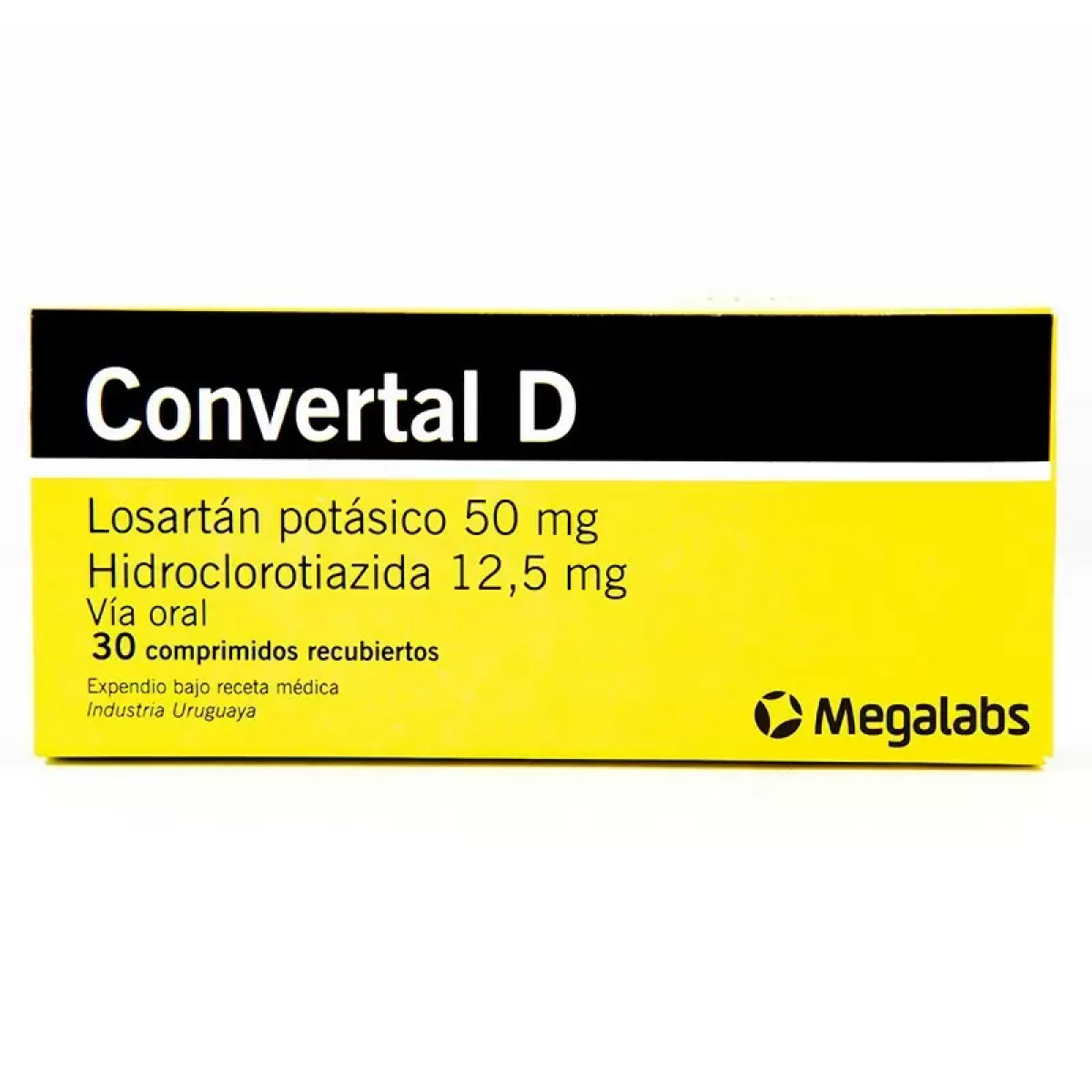 CONVERTAL D 50 MG X 30 COMP