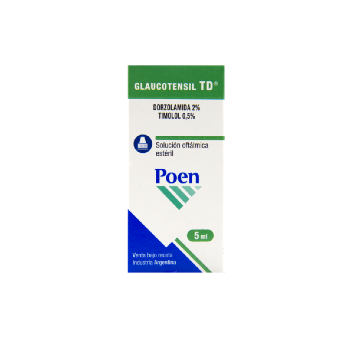 GLAUCOTENSIL TD GTS OFTAL X 5 ML