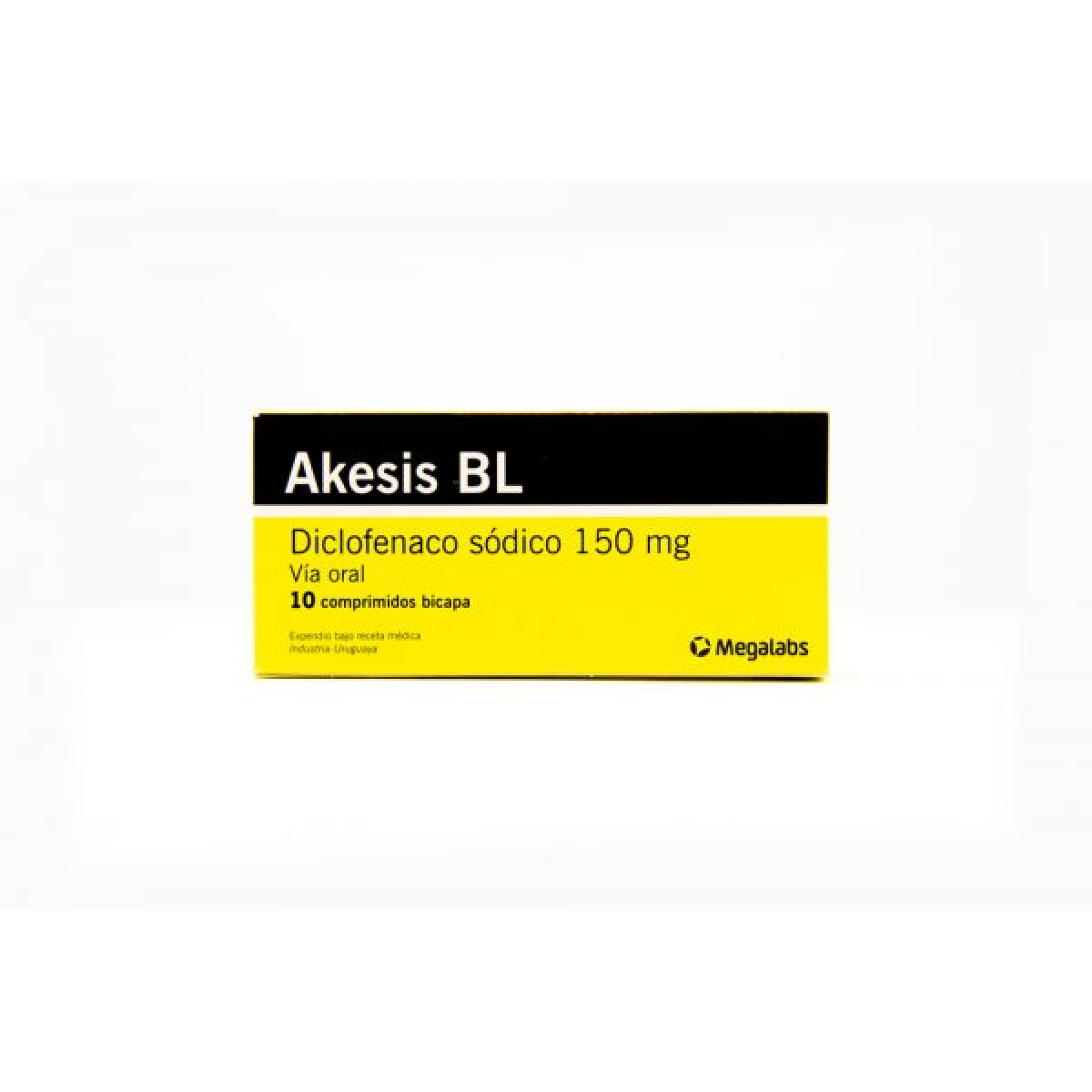 AKESIS BL 150 MG X 10 COMP BICAPA