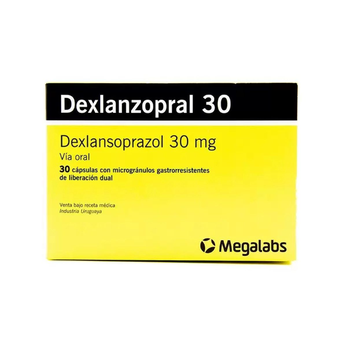 DEXLANZOPRAL 30 MG X 30 CAPS