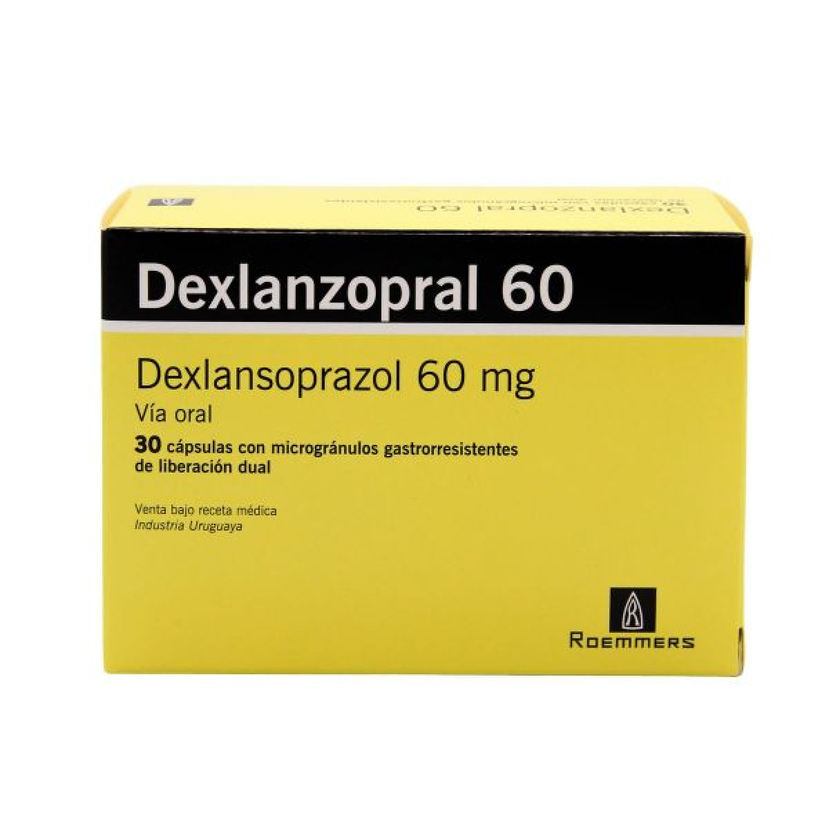 DEXLANZOPRAL 60 MG X 30 CAPS