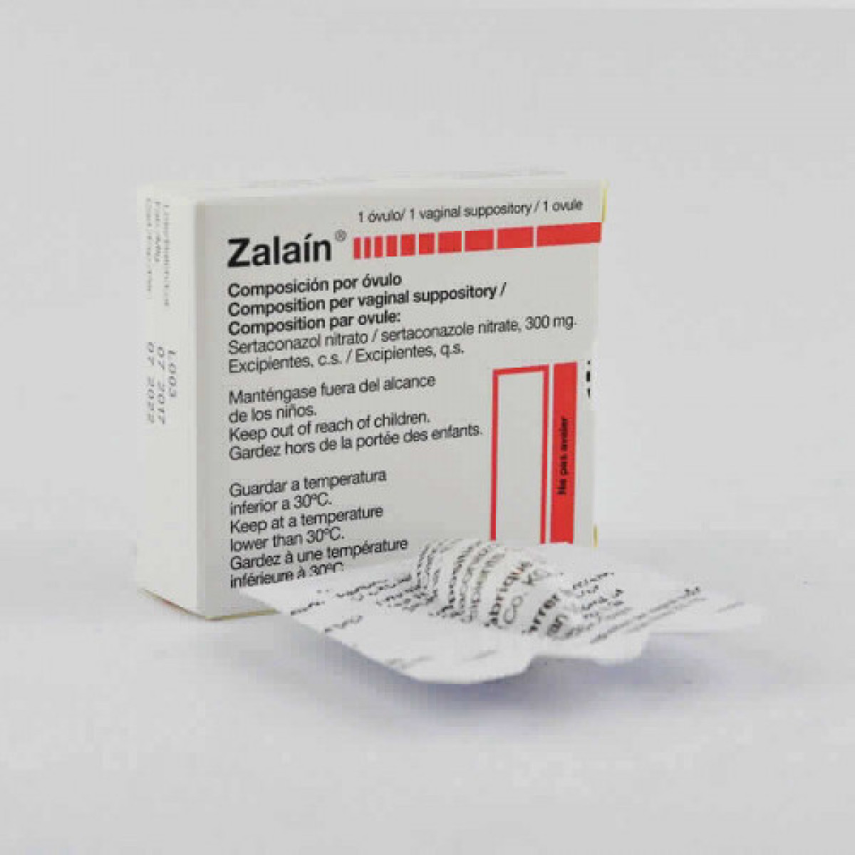 ZALAIN 300 MG X 1 OVULOS (H)