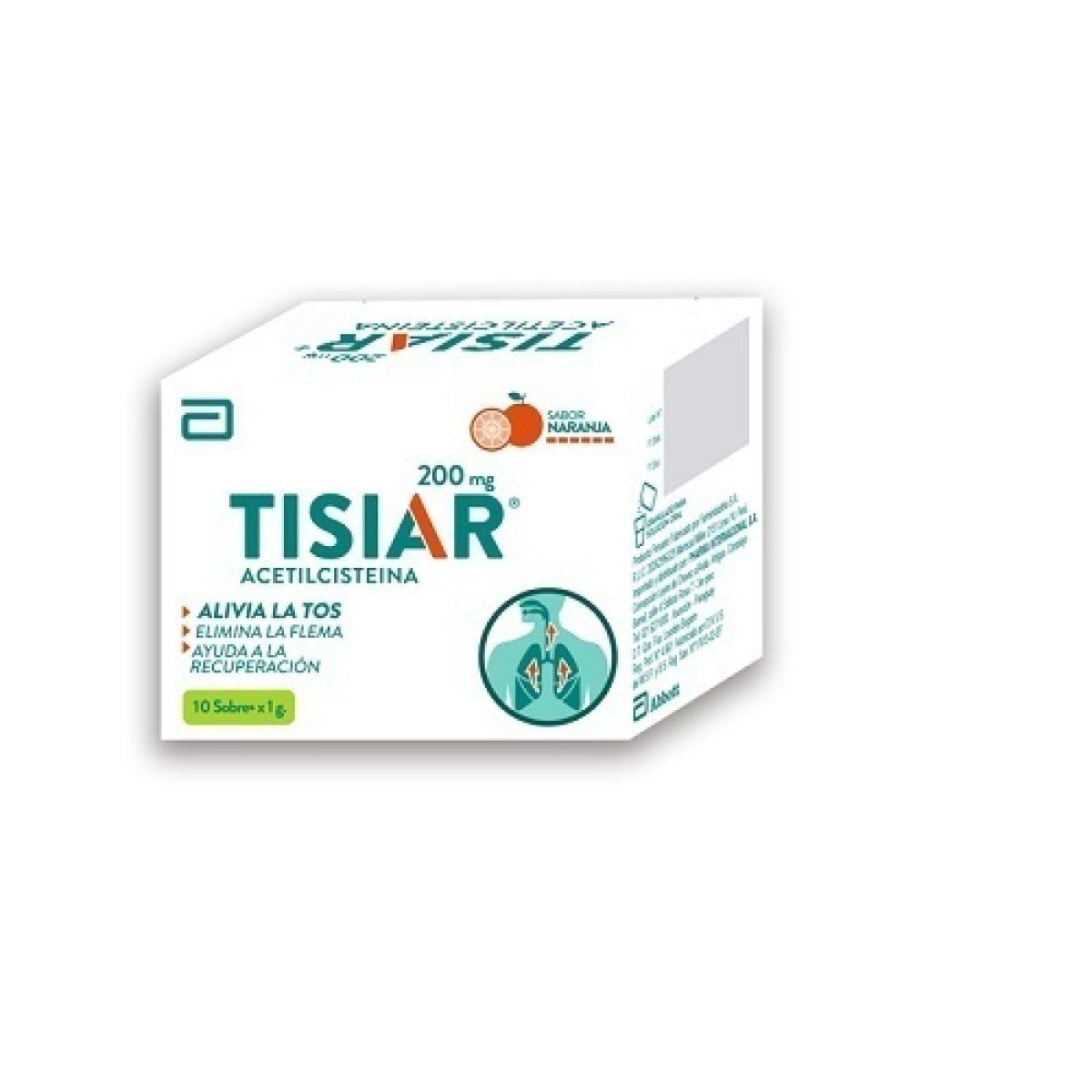 TISIAR 200 MG X 10 SOBRES X 1 GR