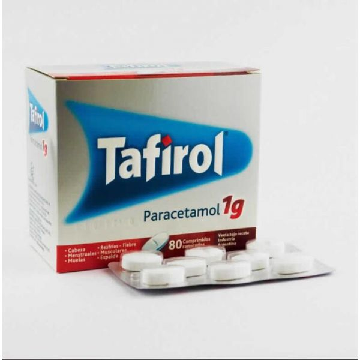 TAFIROL 1 GR EXIB 10 TIRA X 8 COMP