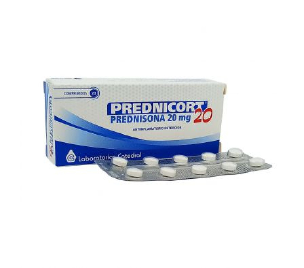 PREDNICORT 20 MG X 20 COMP (RA)