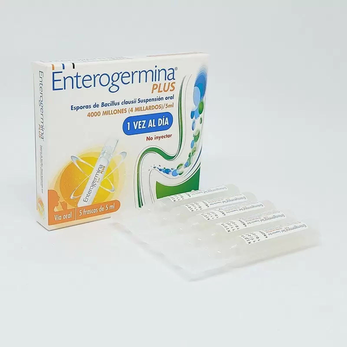 ENTEROGERMINA PLUS X 5 AMP BEBIBLE