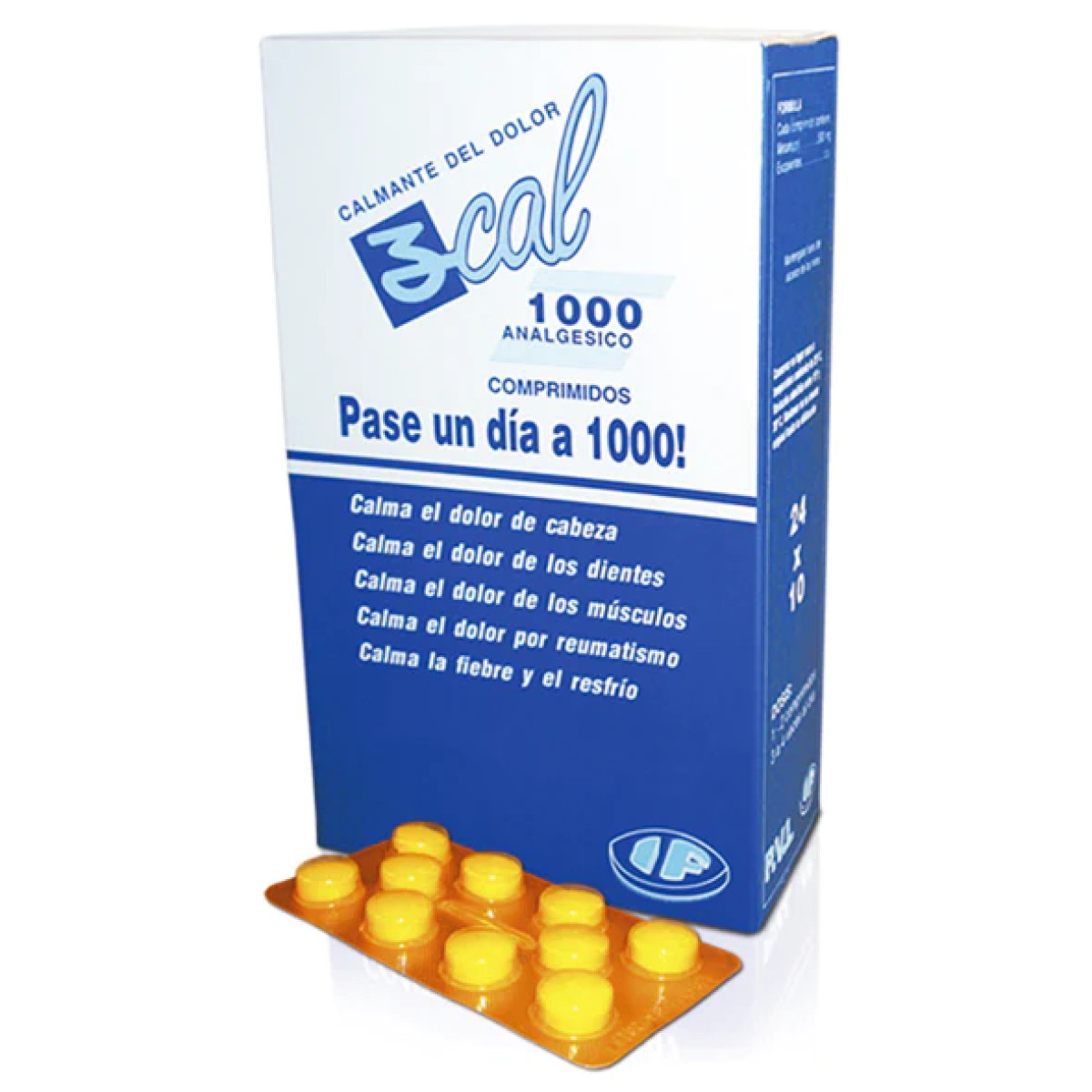 Z-CAL 1000 EXIB 24 TIRA X 10 COMP