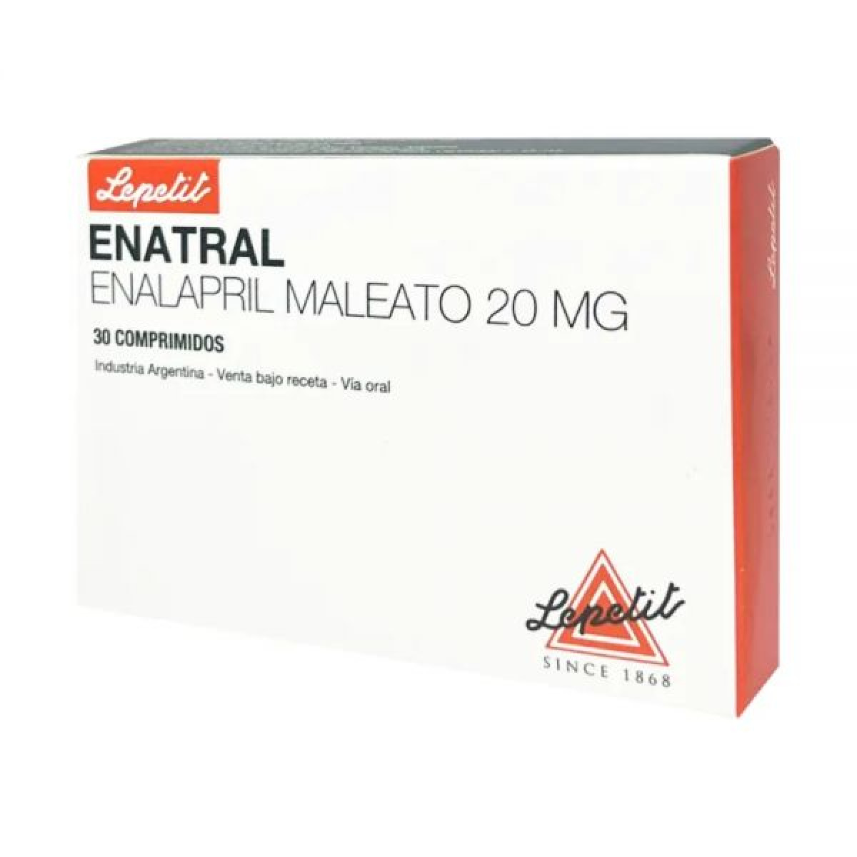 ENATRAL 20 MG X 30 COMP