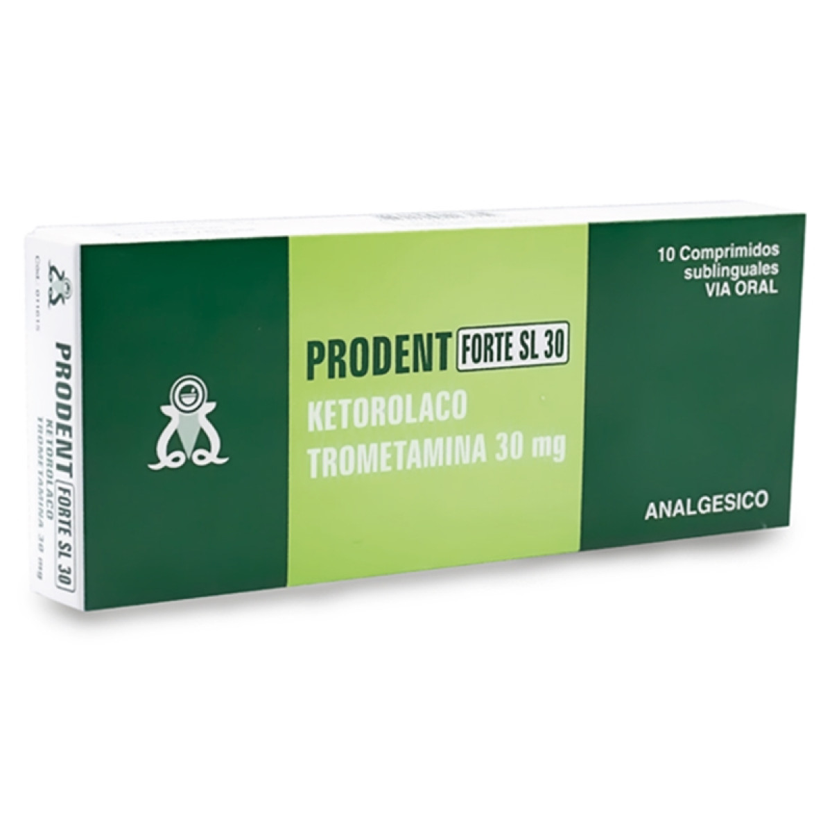 PRODENT FORTE SL 30 MG 10 COMP (RA)