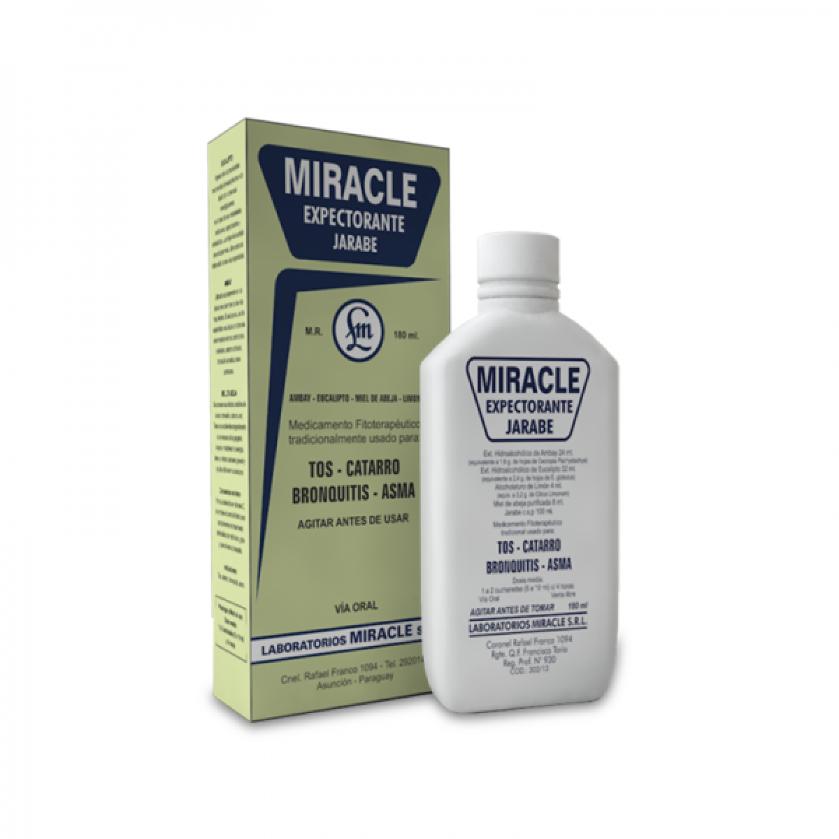 JARABE EXP MIRACLE X 180 ML