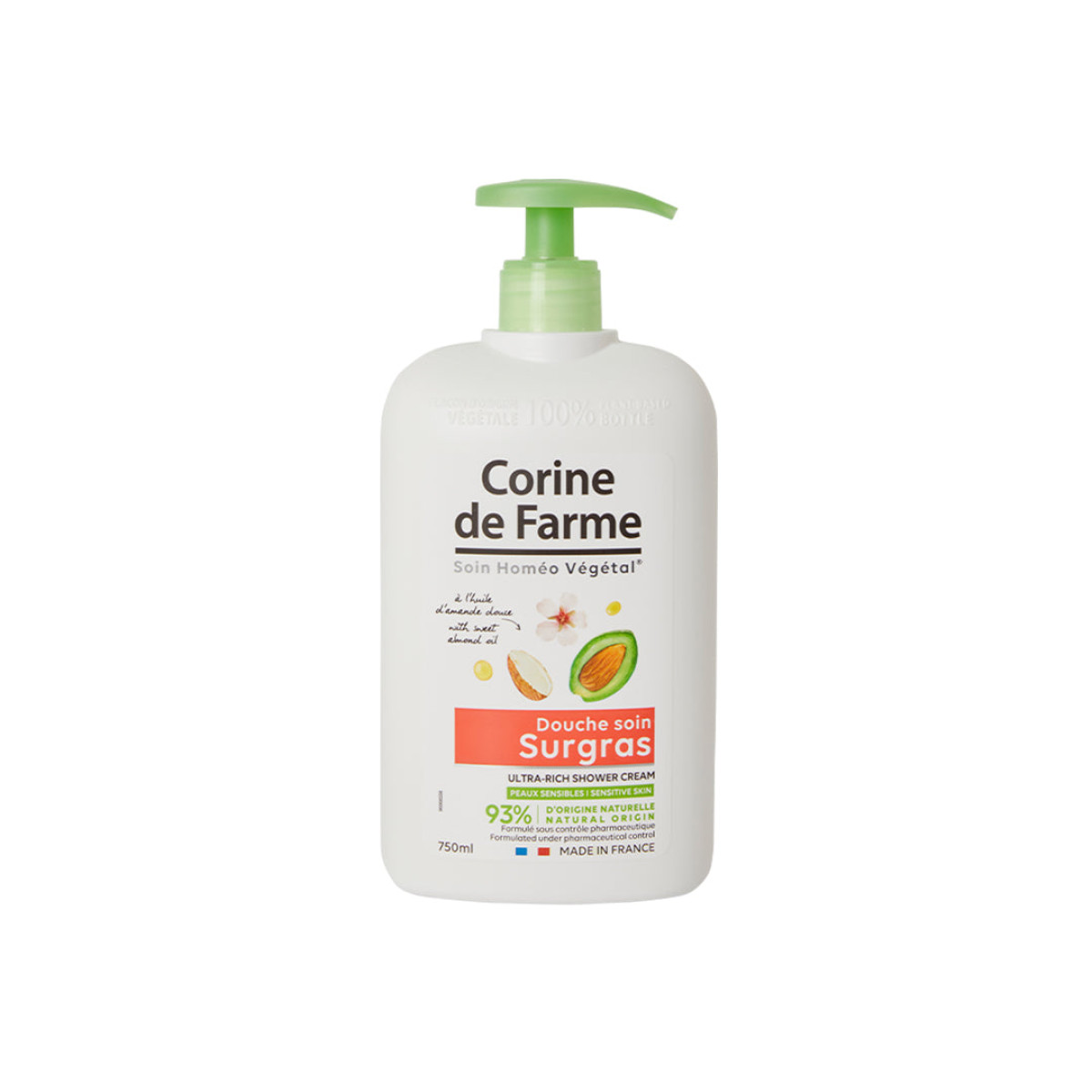 CORINE CR BANO ALMENDRA DULC 750 ML
