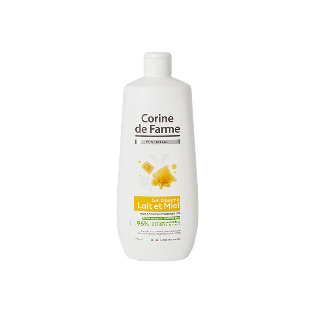 CORINE ESSEN GEL BANO MIEL 750 ML