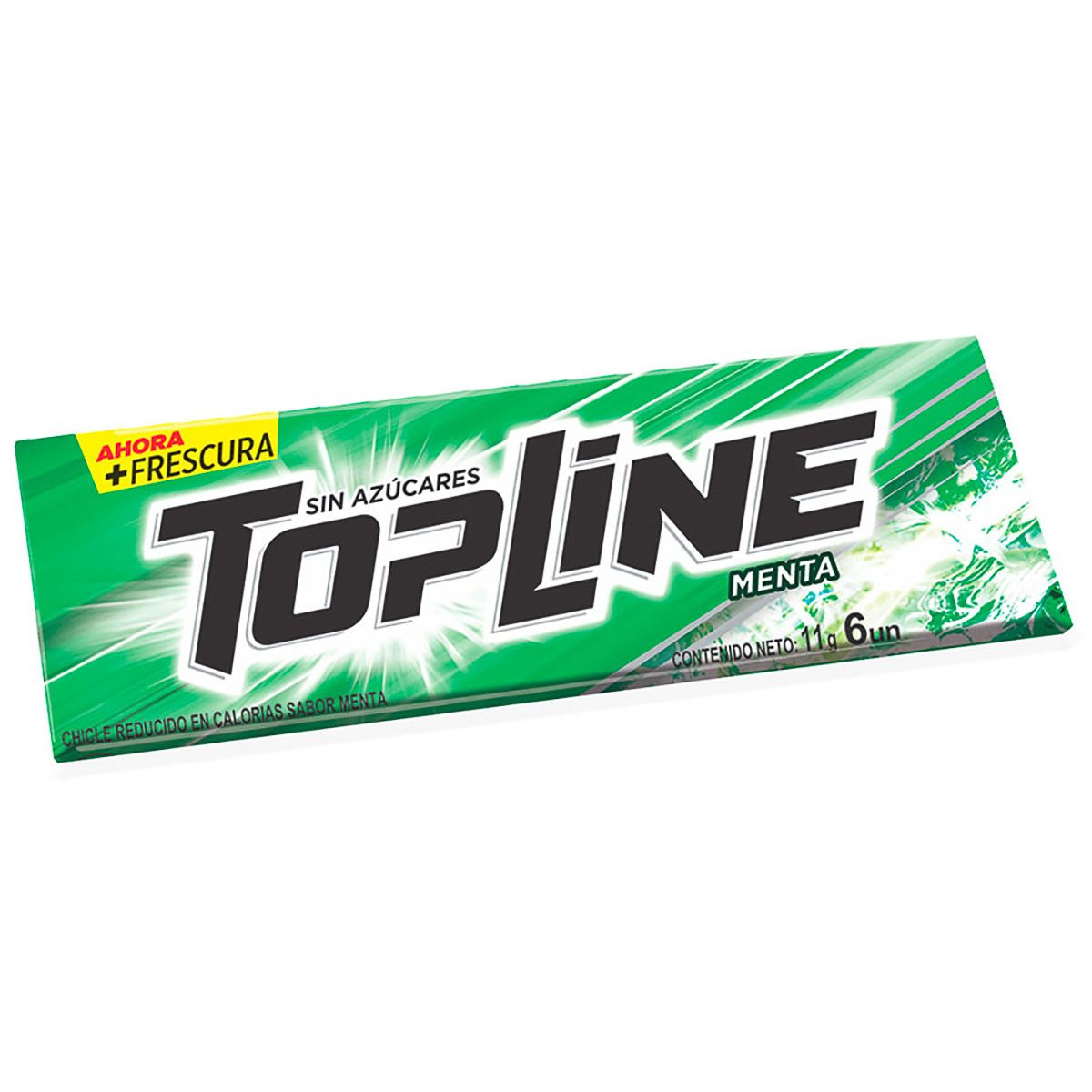 TOPLINE CHICLE MENTA X 6 UNID