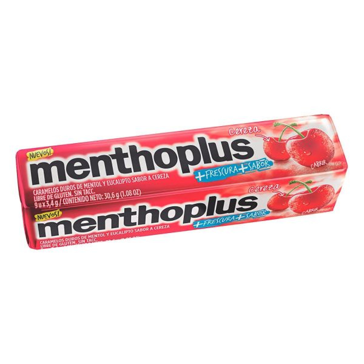 MENTOPLUS CARAMELO CHERRY X 12 UNID