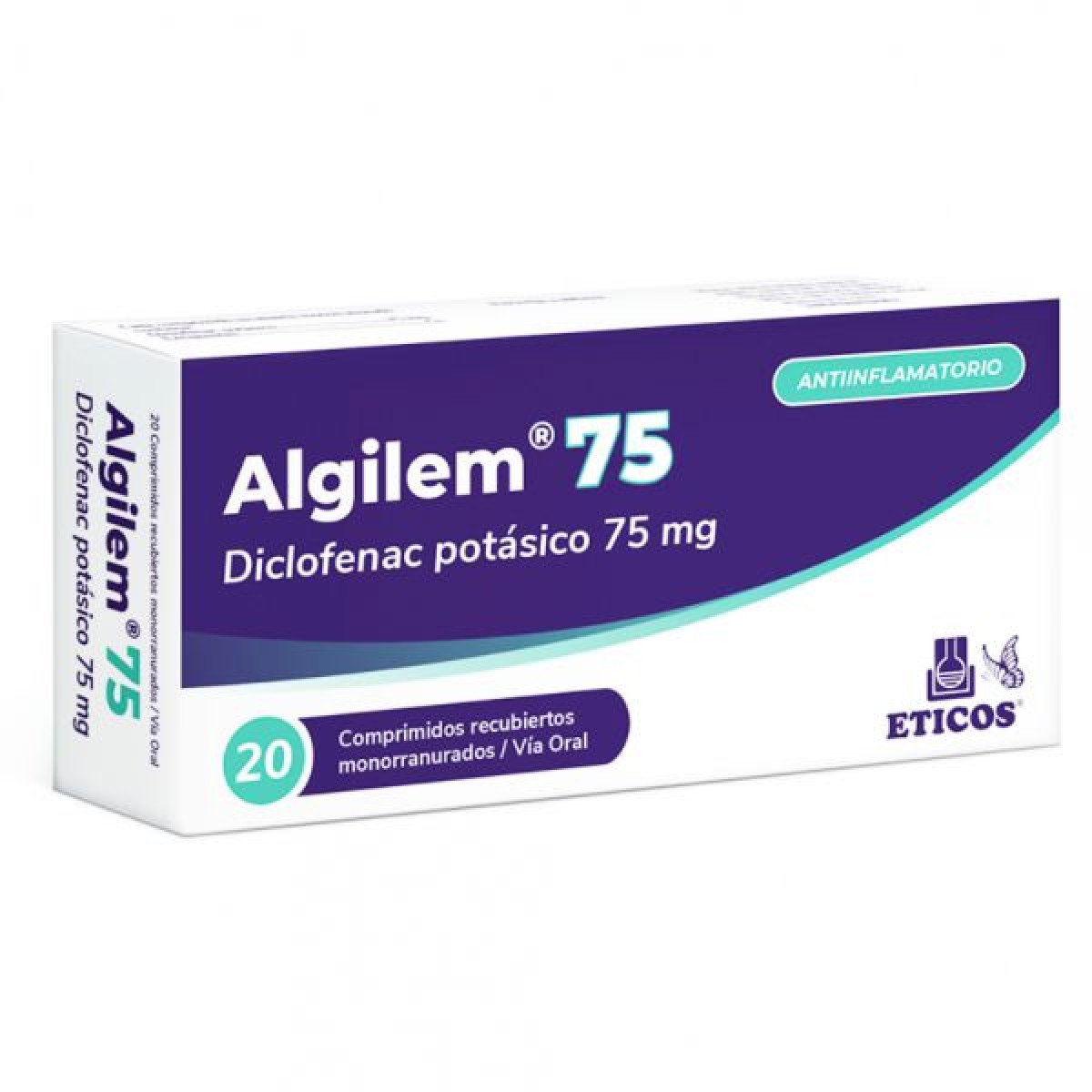 ALGILEM 75 MG X 20 COMP