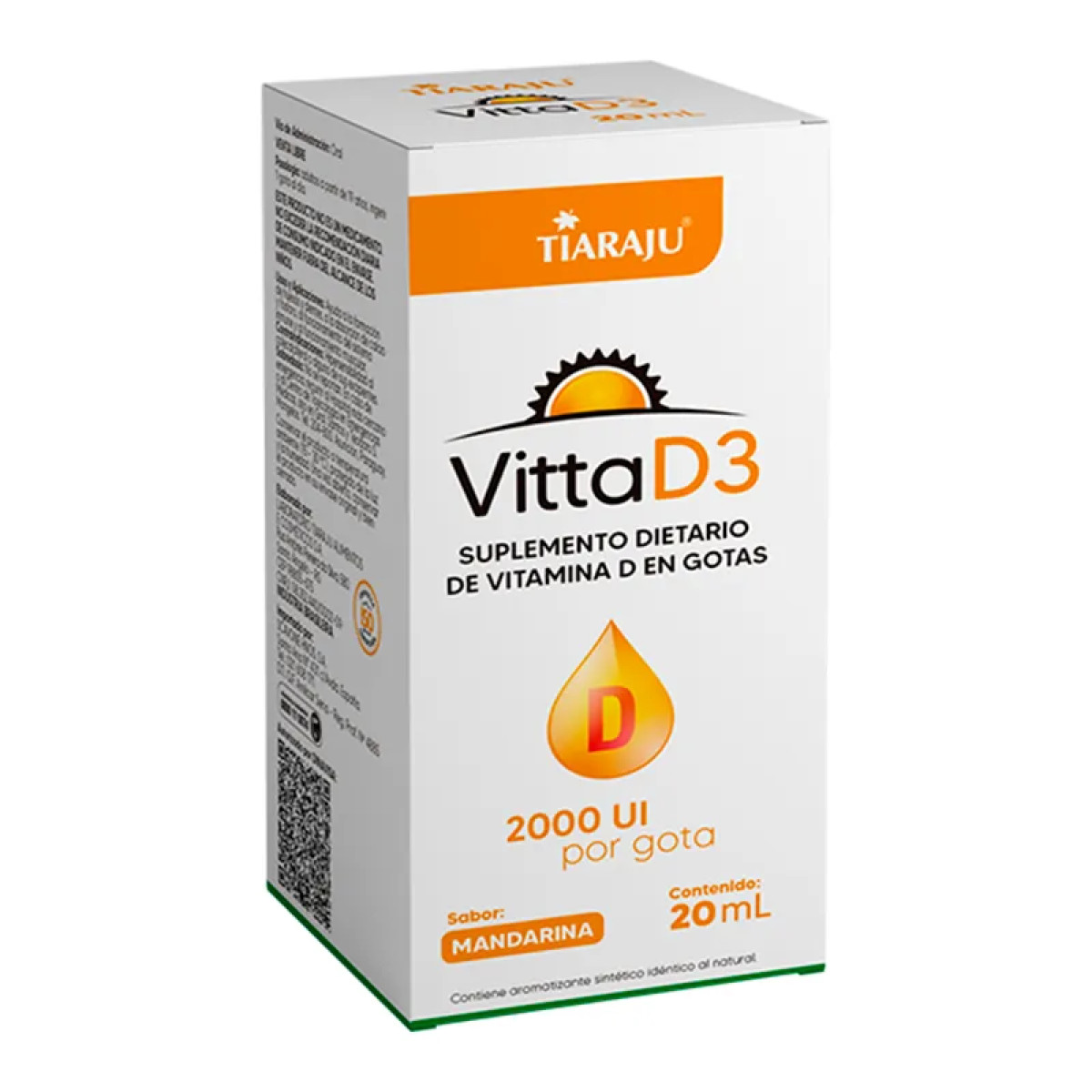 VIT D3 GOTAS 20ML TIARAJU