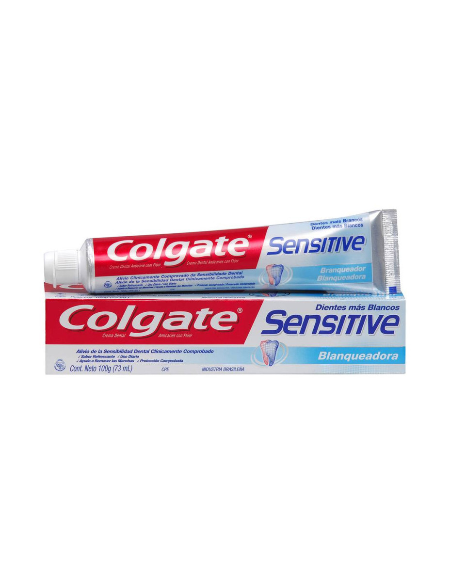 COLGATE CR DENT 100 GR SENS BLANQ