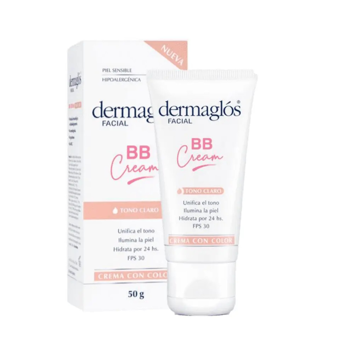 DERMAGLOS FAC CR BB X 50 GR CLARO