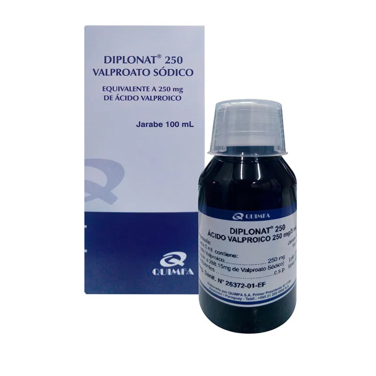 DIPLONAT 250 MG JBE X 100 ML