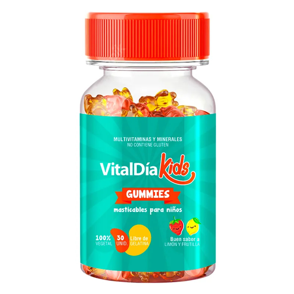 VITALDIA KIDS X 30 GOMITAS MASTICA