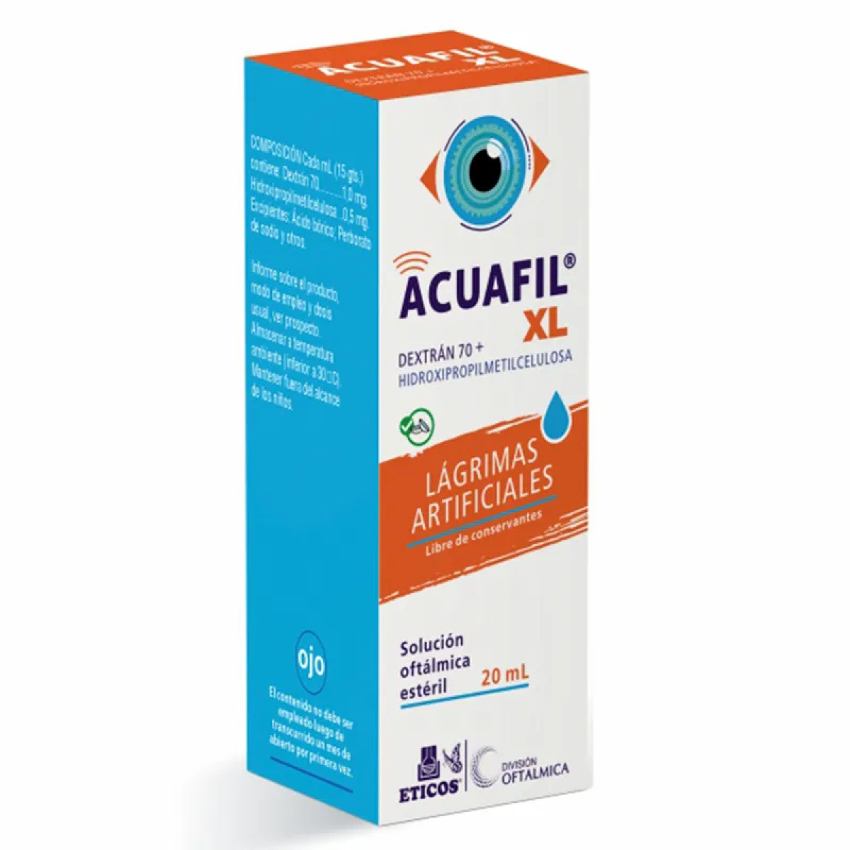 ACUAFIL XL GTS OFTAL 20 ML