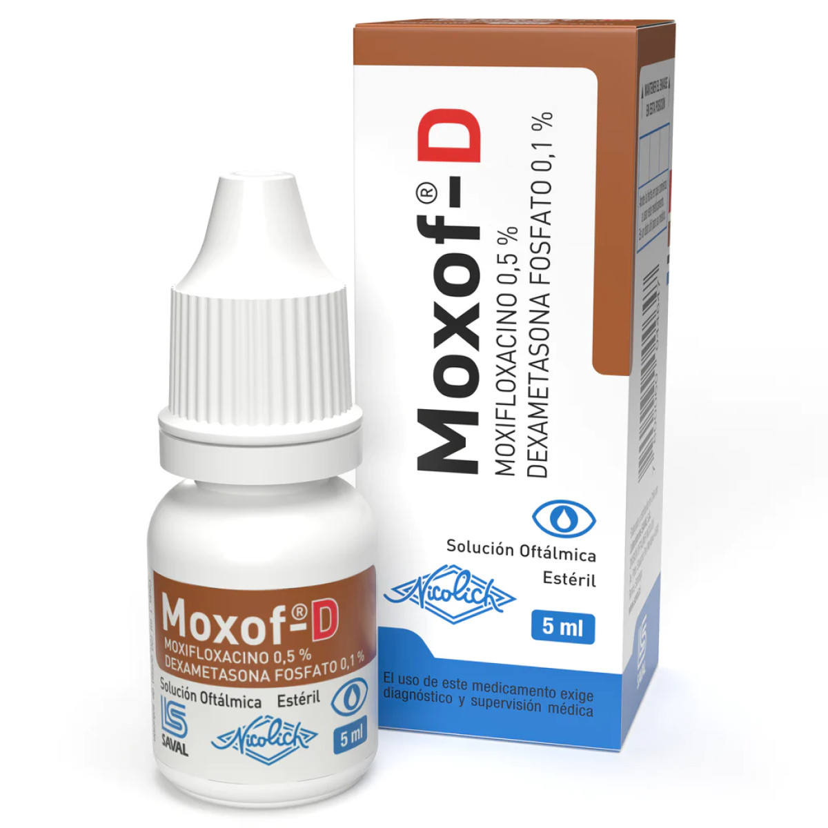 MOXOF- D GTS OFTAL 5 ML