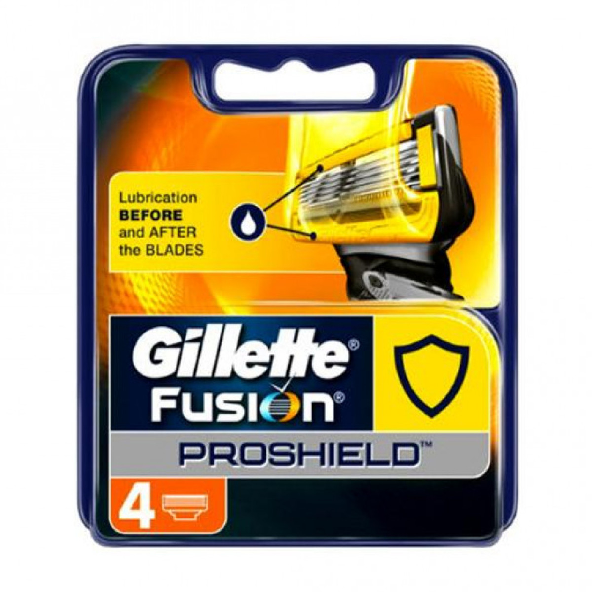 GILLETTE RPTO AF FUSION PROSHIE X 4