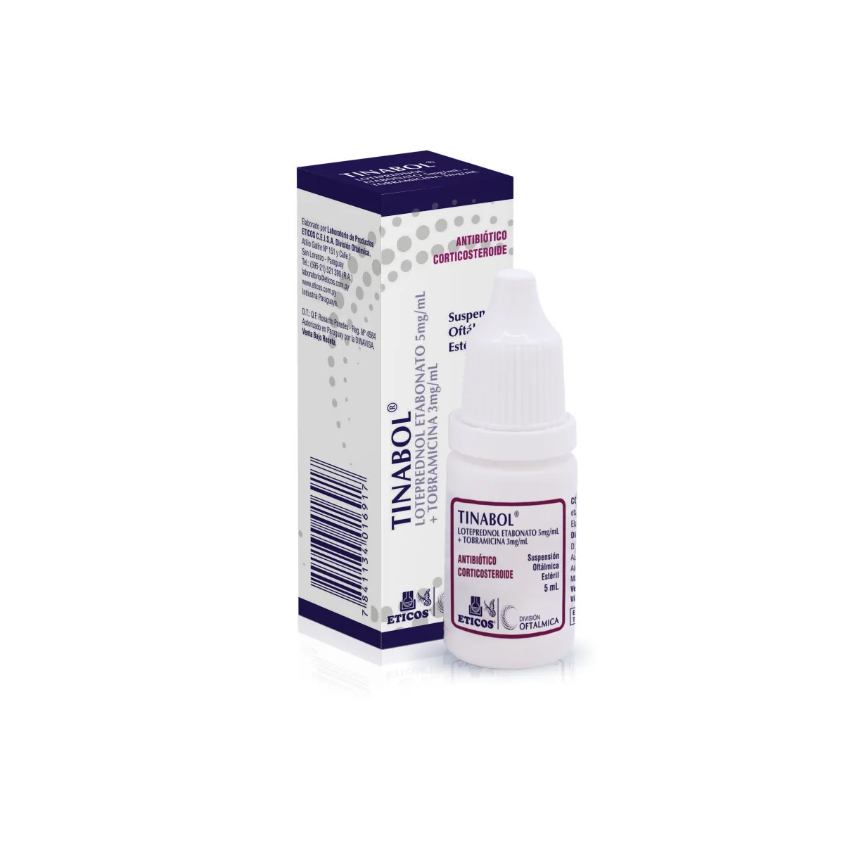 TINABOL GTS OFTAL X 5 ML